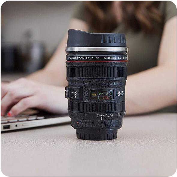 Camera Lens Coffee Mug
